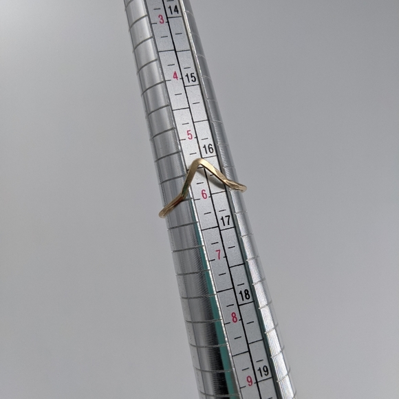 SOLD OUT! Brand new gold Chevron ring - Picture 6 of 8